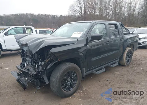 2023 Nissan Frontier Sv 4X4 z USA, uszkodzony, nr VIN 1N6ED1EK0PN635336